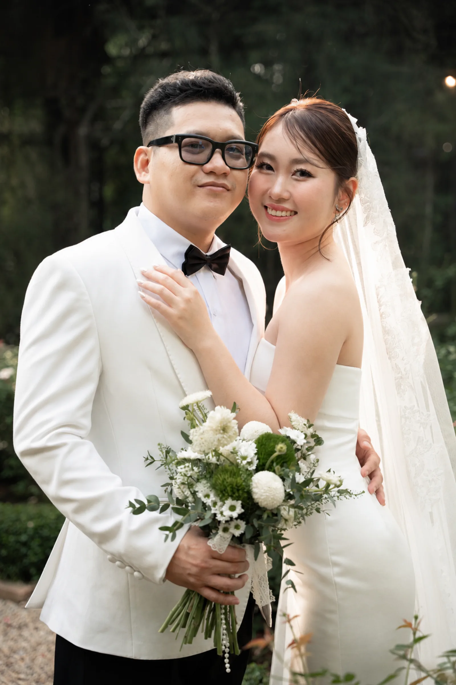 Ảnh cưới cận cảnh của Quang và Khanh